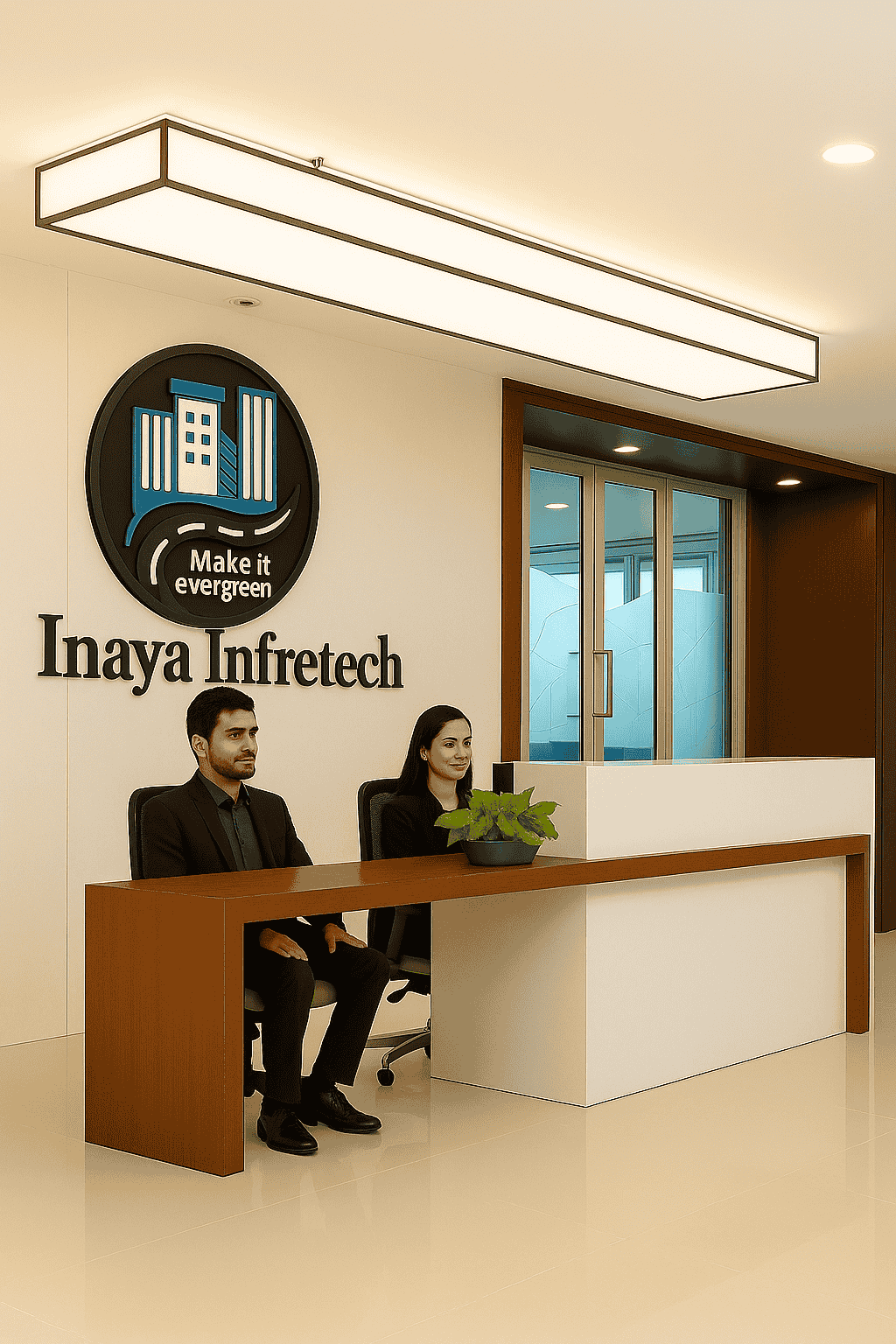 Inaya Infratech Office Front View